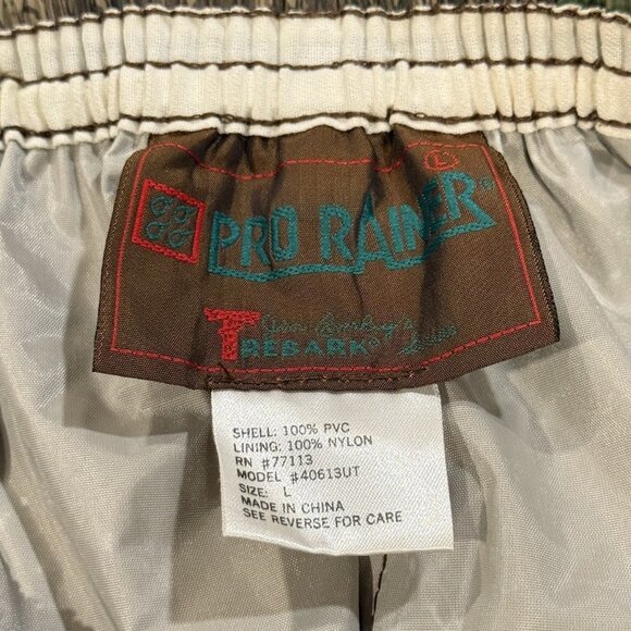 Pro Rainer Trebark Series Mens Outdoor Hunting Camouflage Nylon Rain Pants Large - Picture 5 of 11